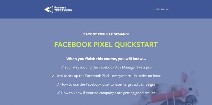 facebook pixel quickstart