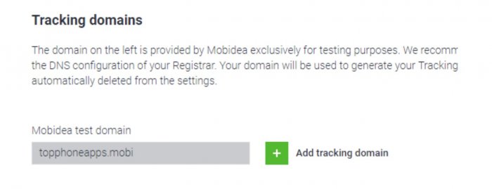 tracking domains